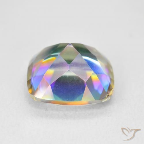 6.64克拉天然神秘石英，软垫，VVS