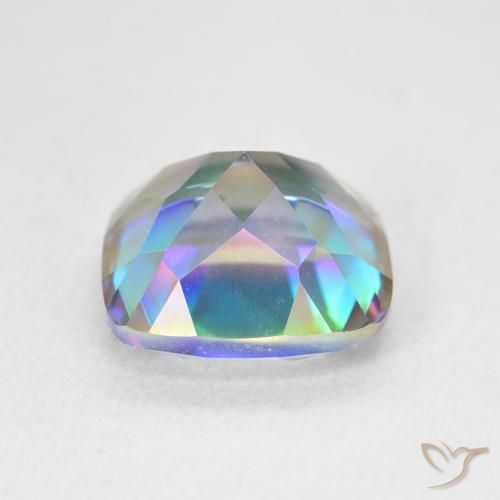 6.89克拉天然神秘石英，软垫，VVS
