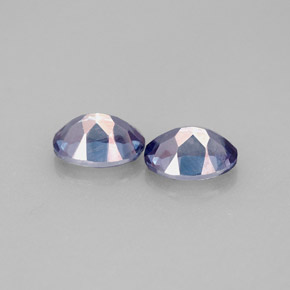 克拉天然镀膜托帕石，椭圆形切割，VVS-VS