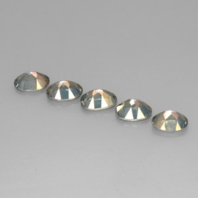 克拉天然神秘黄玉，椭圆形切割，VVS-VS