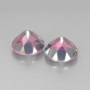 克拉天然神秘黄玉，圆形切割，VVS-VS