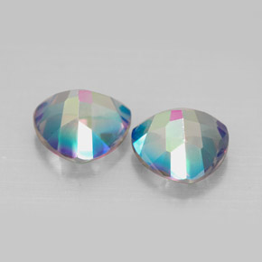 克拉天然神秘黄玉，胖三角形，VVS-VS