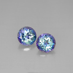 克拉天然神秘黄玉，圆形切割，VVS-VS