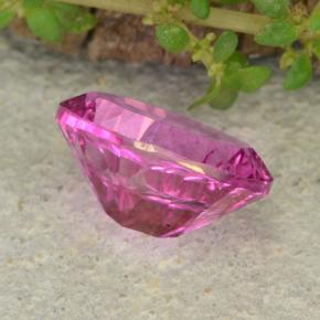 2.24克拉天然粉色镀膜托帕石，椭圆形切割，9.2×7.2毫米，VS-SI