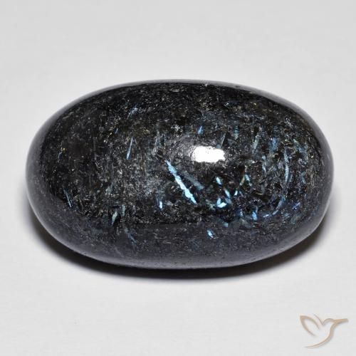 28.08克拉天然努米特，椭圆形，不透明