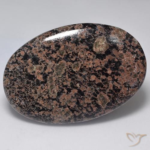 34.17ct 天然 彩色 黑曜石, 椭圆形, 不透明