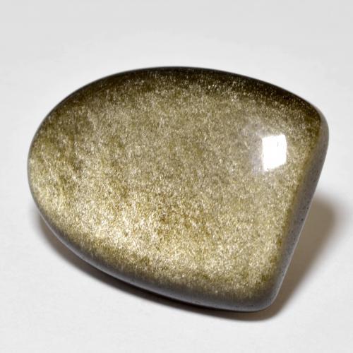 16.36克拉天然黑曜石，异形，不透明