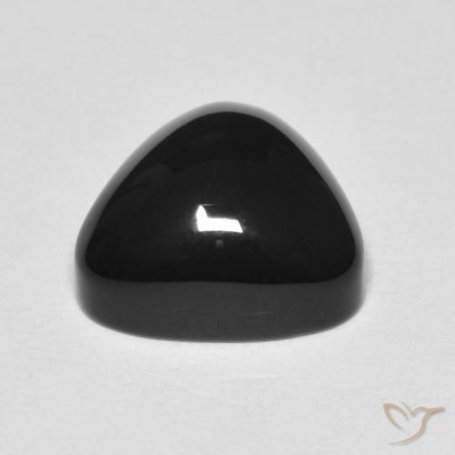 3.35克拉天然缟玛瑙，胖三角形，不透明