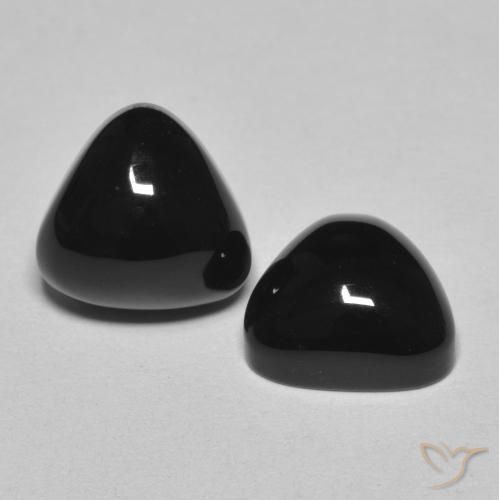 6.48克拉天然缟玛瑙，胖三角形，不透明