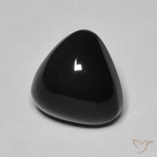 3.16克拉天然缟玛瑙，胖三角形，不透明