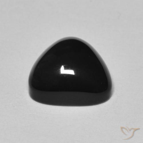 3.16克拉天然缟玛瑙，胖三角形，不透明