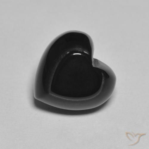 4.24克拉天然缟玛瑙，心形，不透明