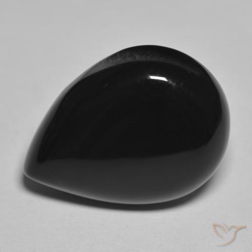 12.30克拉天然缟玛瑙，梨形，不透明