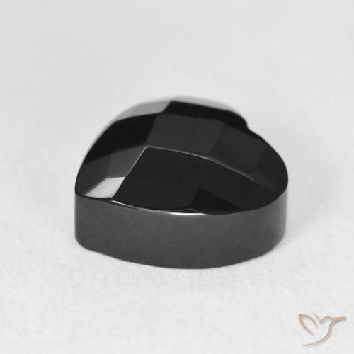 4.46克拉天然缟玛瑙，心形，不透明