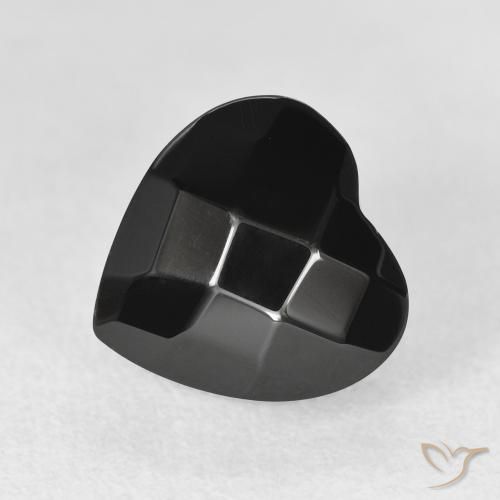 4.14克拉天然缟玛瑙，心形，不透明