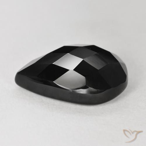 9.48克拉天然缟玛瑙，梨形，不透明