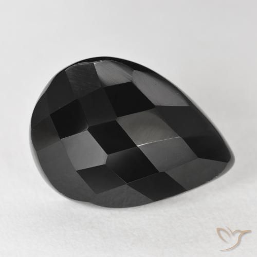 8.25克拉天然缟玛瑙，梨形，不透明