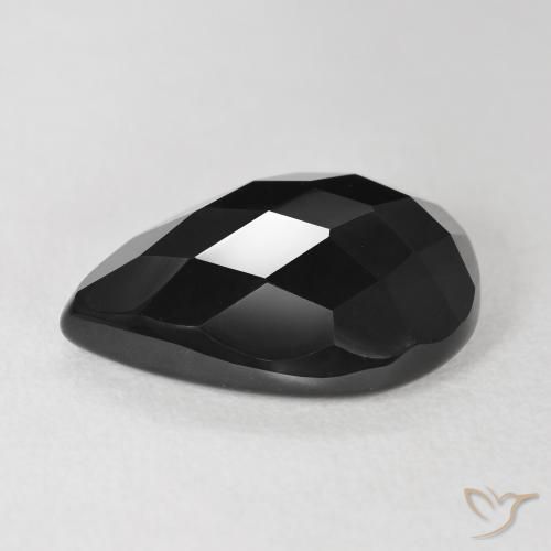 8.25克拉天然缟玛瑙，梨形，不透明