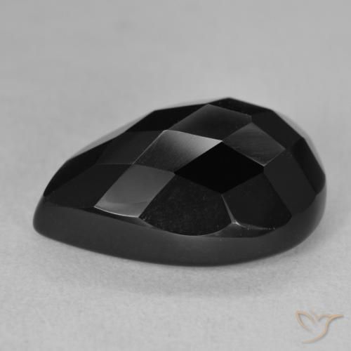 9.95克拉天然缟玛瑙，梨形，不透明