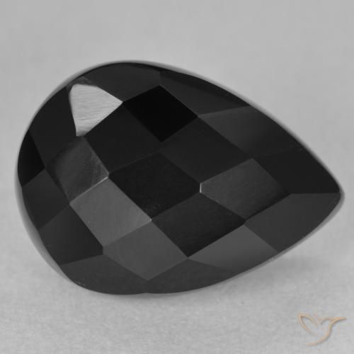9.82克拉天然缟玛瑙，梨形，不透明