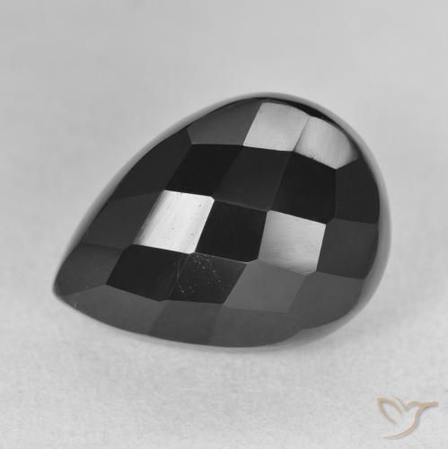 10.59克拉天然缟玛瑙，梨形，不透明