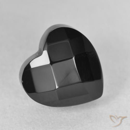 4.35克拉天然缟玛瑙，心形，不透明