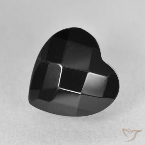 4.29克拉天然缟玛瑙，心形，不透明