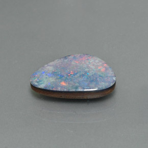 2.09克拉天然多色欧泊拼合石，异形，13×9毫米，不透明