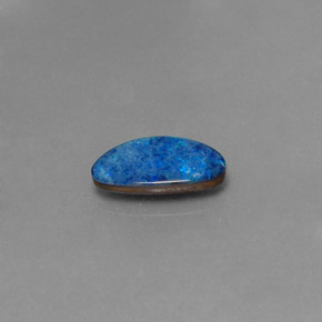 1.20克拉天然多色欧泊拼合石，异形，11.6×6.5毫米，不透明