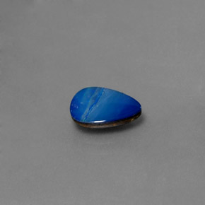 1.06克拉天然多色欧泊拼合石，异形，9.6×7.5毫米，不透明