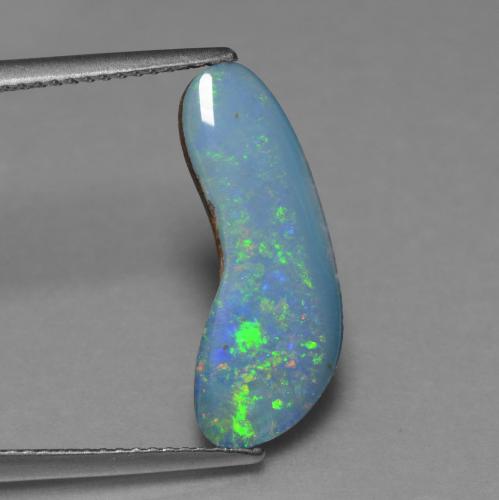 3.36克拉天然蛋白石双峰，异形，不透明