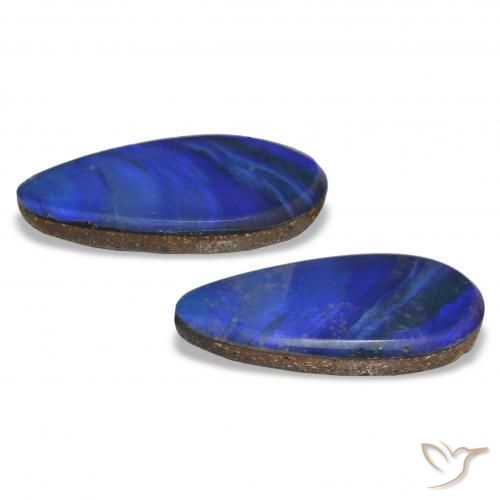 3.19克拉天然蛋白石双峰，梨形，不透明