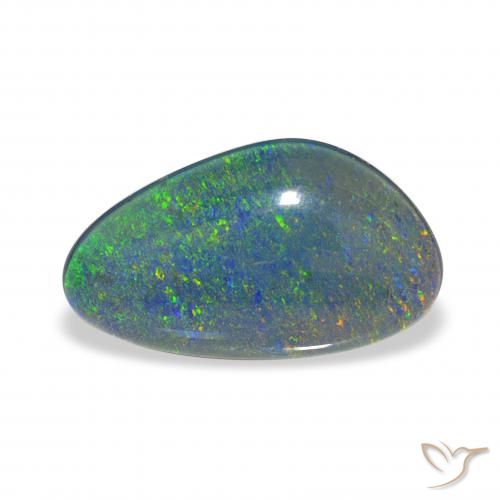 3.23ct 彩色 蛋白石三重奏, 花式切割, 不透明