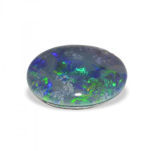 2.85克拉天然Opal Triplet，椭圆形，不透明