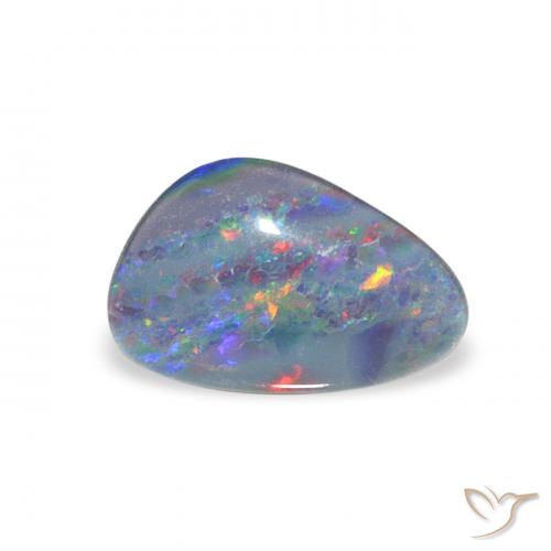 1.63ct 彩色 蛋白石三重奏, 花式切割, 不透明