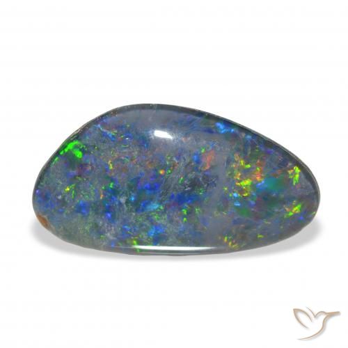 3.72ct 天然 彩色 蛋白石三重奏, 花式切割, 不透明