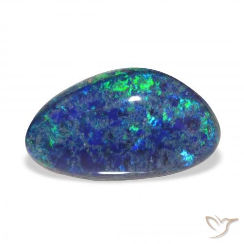 3.29ct 天然 彩色 蛋白石三重奏, 花式切割, 不透明