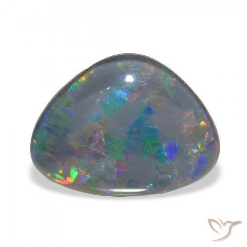 4.06ct 天然 彩色 蛋白石三重奏, 花式切割, 不透明