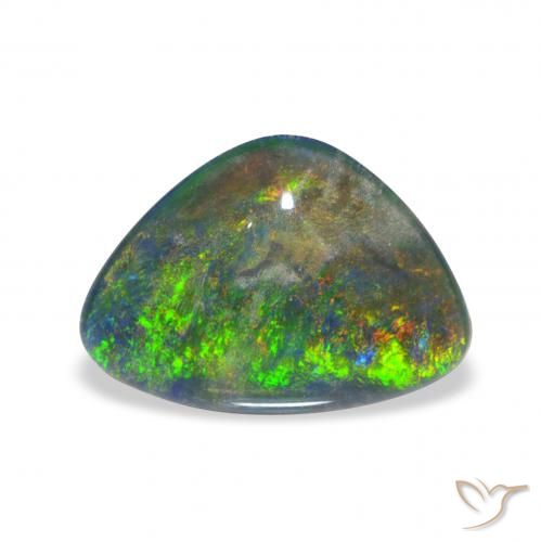 1.89ct 天然 彩色 蛋白石三重奏, 花式切割, 不透明