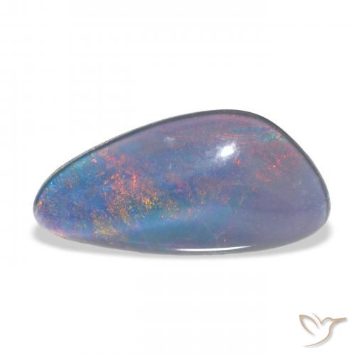 4.21ct 天然 彩色 蛋白石三重奏, 花式切割, 不透明