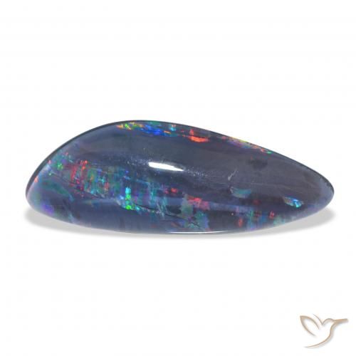 4.44ct 彩色 蛋白石三重奏, 花式切割, 不透明