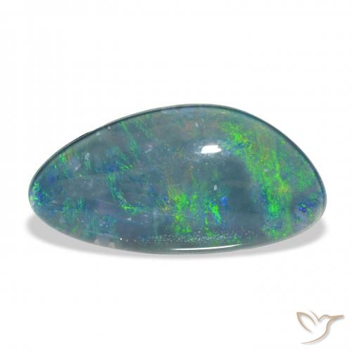 5.14ct 天然 彩色 蛋白石三重奏, 花式切割, 不透明