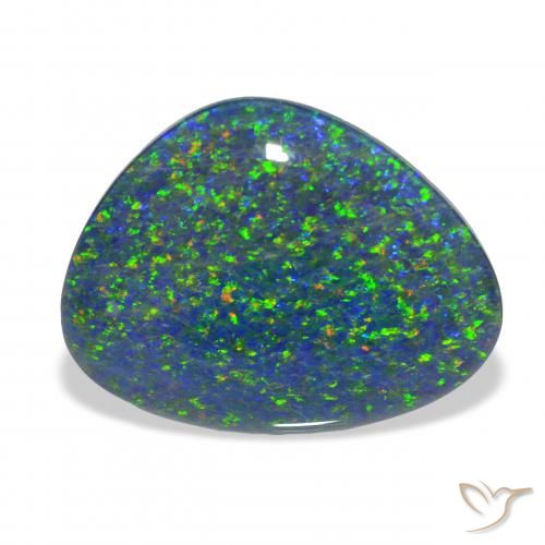 4.88ct 天然 彩色 蛋白石三重奏, 花式切割, 不透明