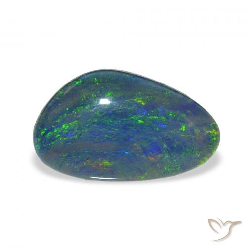 3.71ct 天然 彩色 蛋白石三重奏, 花式切割, 不透明