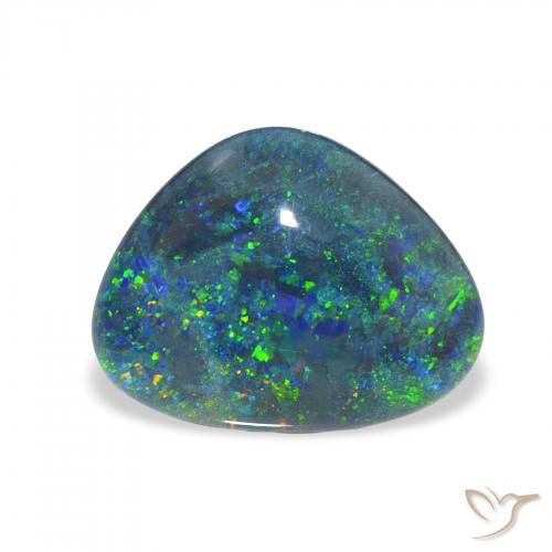 4.39ct 天然 彩色 蛋白石三重奏, 花式切割, 不透明