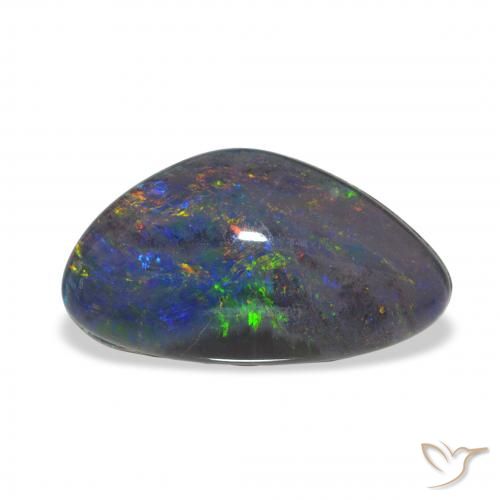 2.18ct 彩色 蛋白石三重奏, 花式切割, 不透明