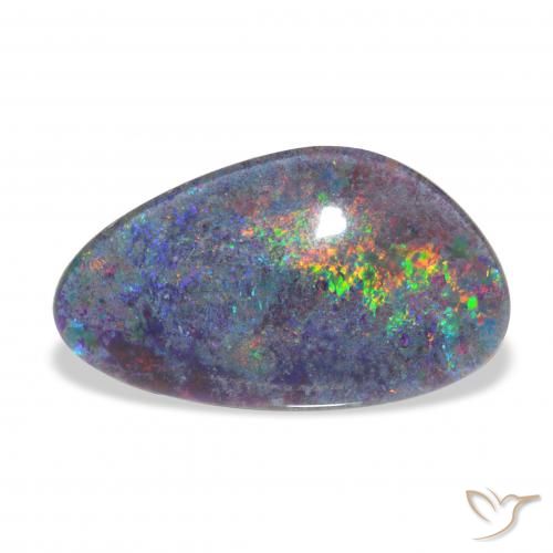 3.16ct 天然 彩色 蛋白石三重奏, 花式切割, 不透明