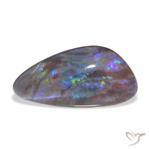4.45ct 天然 彩色 蛋白石三重奏, 花式切割, 不透明