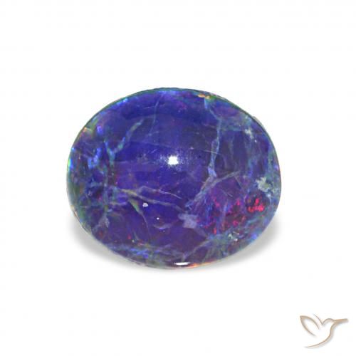1.97ct 彩色 蛋白石三重奏, 椭圆形, 不透明