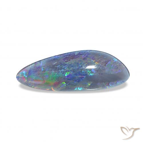 4.33ct 彩色 蛋白石三重奏, 花式切割, 不透明